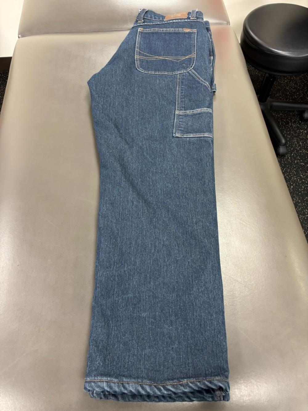 EUC Smith’s Work Wear Lined Denim Carpenter Jeans Size 36 x 32 - Picture 2 of 10